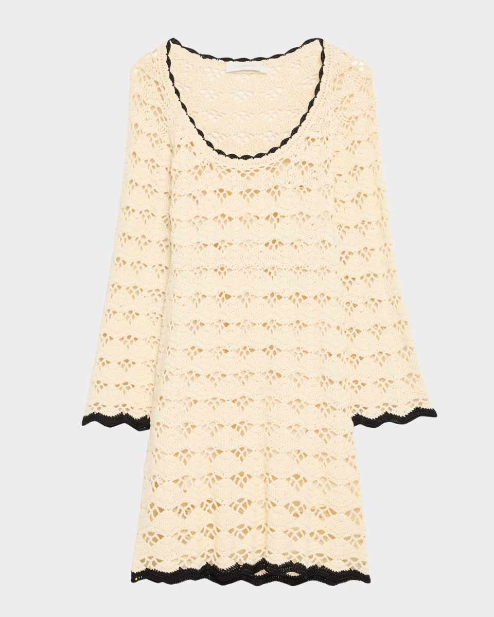 Rhiannon Crochet Mini Dress